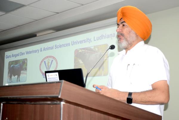 Dr. J.P.S. Gill, Vice-Chancellor, delivered the presidential address